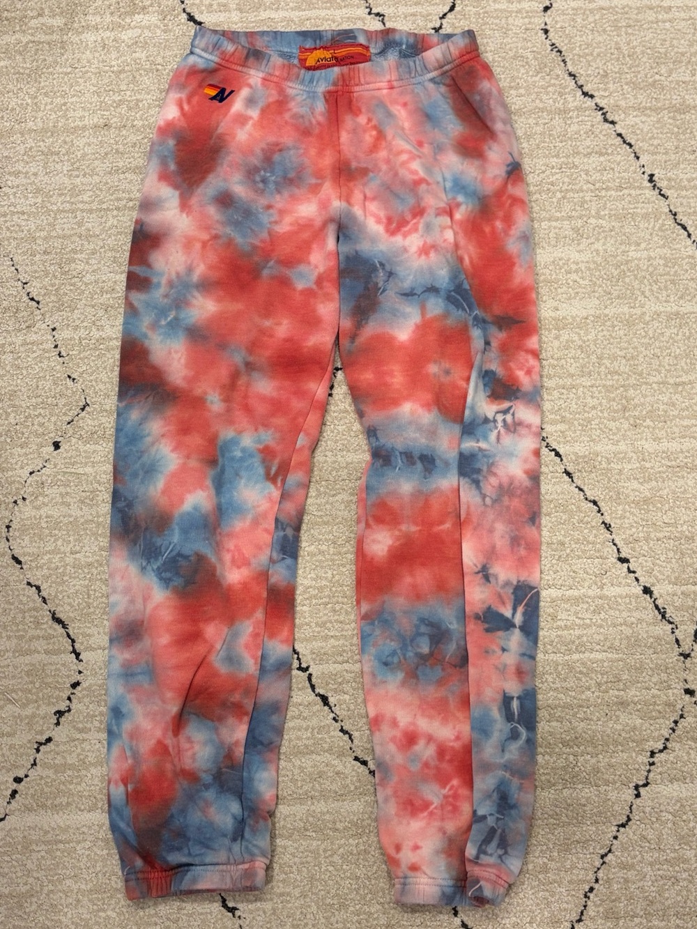 Aviator Nation L Tie Dye Sweatpants